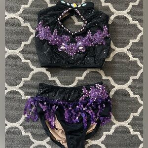 2 piece dance costume